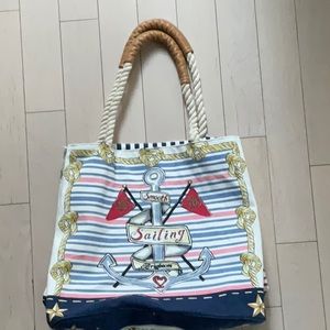 Brighton Rope Handle Beach Bag
